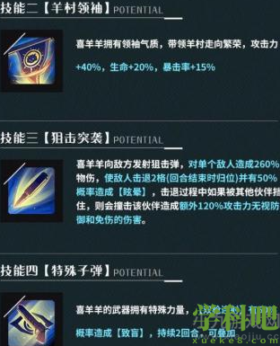 魔镜物语喜羊羊技能是什么(喜羊羊技能属性详解一览) 第3张 魔镜物语喜羊羊技能是什么(喜羊羊技能属性详解一览)