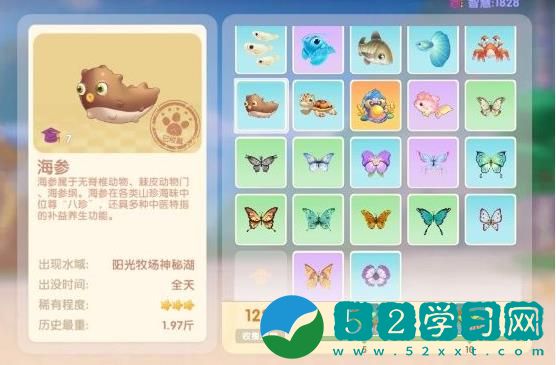 摩尔庄园海参怎么钓取