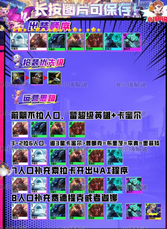 《金铲铲之战》S8超级卡蜜尔阵容搭配攻略