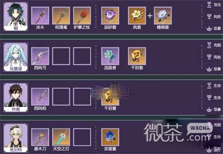 《原神》3.3最新风系队伍搭配攻略