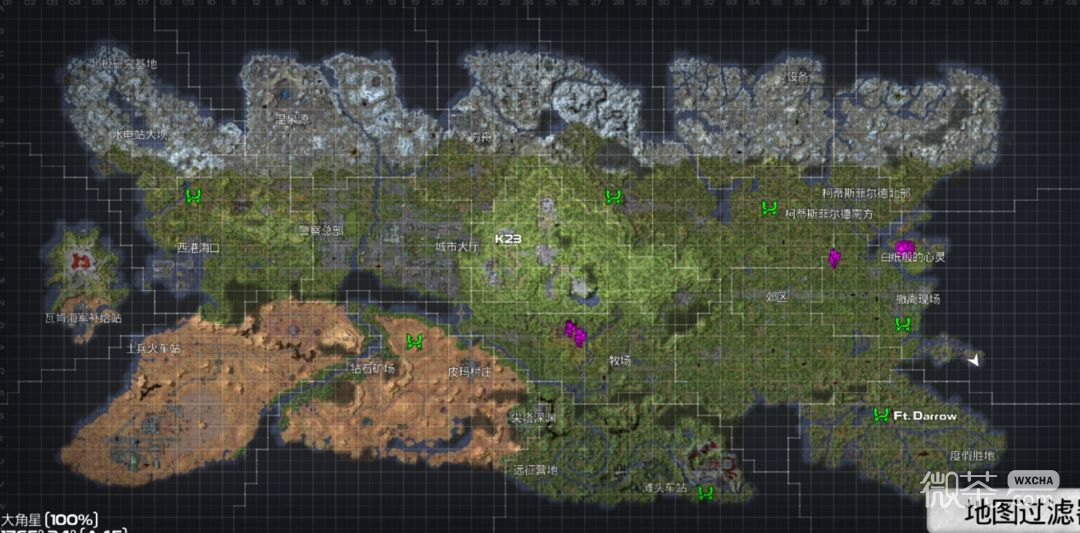 《我的水世界求生》各地图收集攻略