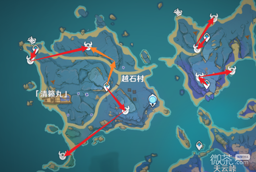 《原神》冬极白星突破材料采集路线指南