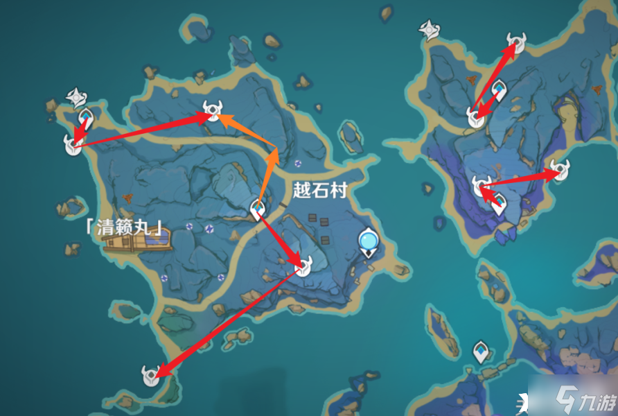 《原神》冬极白星突破材料都在哪采集 冬极白星突破材料采集路线攻略 原神_图片