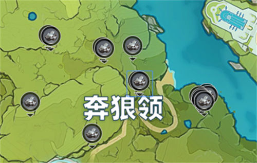原神白铁矿在哪里最多原神白铁矿分布图一览图片5