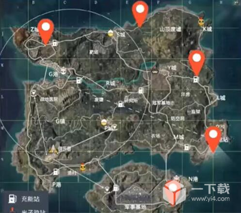 和平精英山地车刷新位置一览