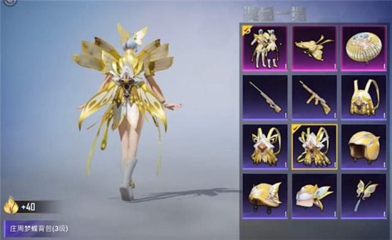 和平精英庄周梦蝶皮肤价格一览