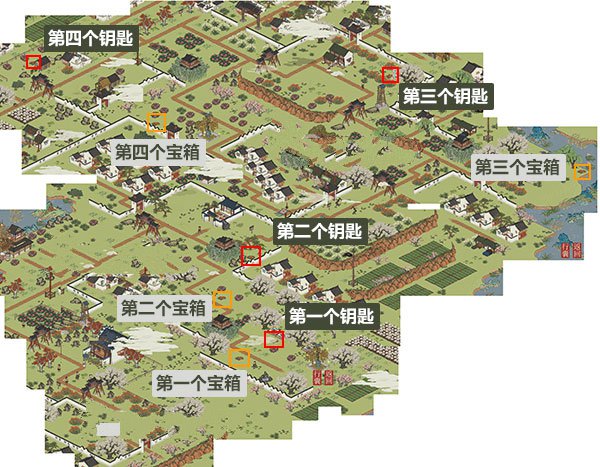 江南百景图全探险宝箱位置在哪 江南百景图全探险宝箱位置大全
