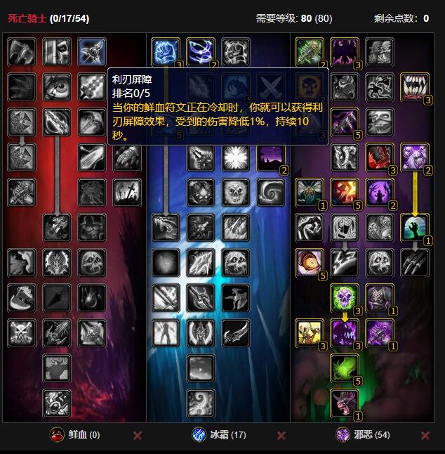 魔兽世界wlkDK练级天赋点什么 魔兽世界wlk死亡骑士练级天赋加点推荐