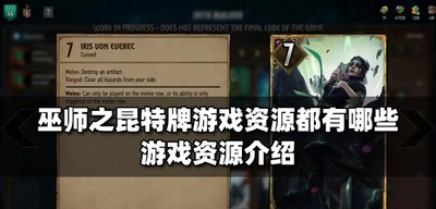 巫师之昆特牌有哪些游戏资源都 游戏资源介绍