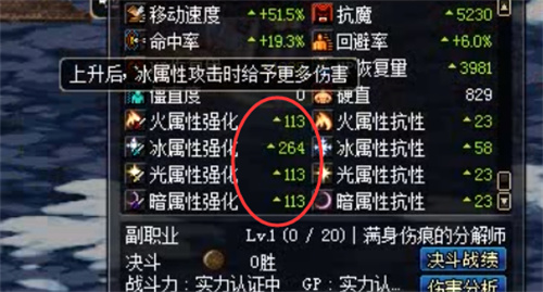 dnf属性强化有什么用 属性强化作用介绍