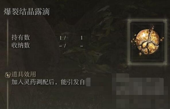 艾尔登法环滴露位效果是什么 艾尔登法环老头环全滴露效果介绍