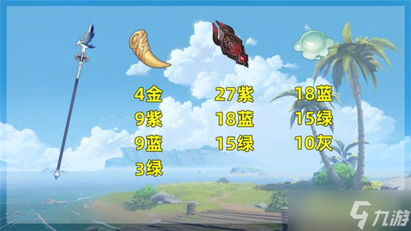 原神3.1新武器的升级材料都有哪些