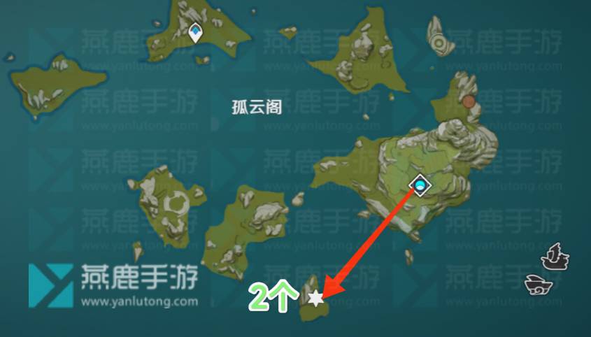 原神夜泊石在哪 原神夜泊石采集位置分布图一览
