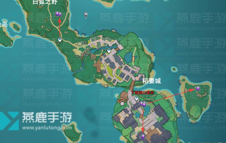 原神紫晶块位置 原神紫晶块采集路线图一览