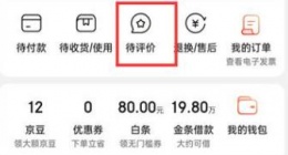 京东怎么查看自己的评价 京东查看自己评价方法步骤