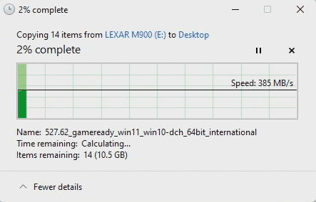 雷克沙M900 U盘上手:传输速度比肩移动SSD了