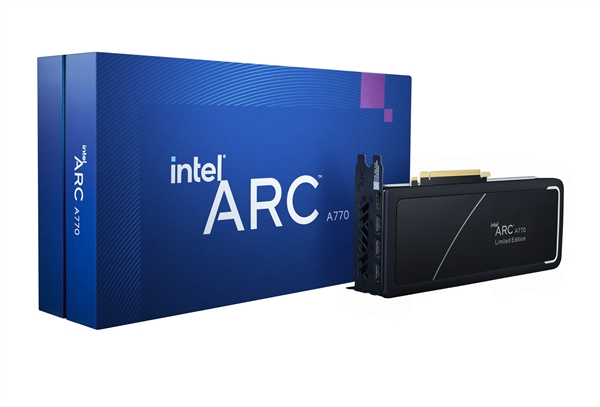 Intel Arc A770/A750官方图赏：金闪闪的中国独享设计