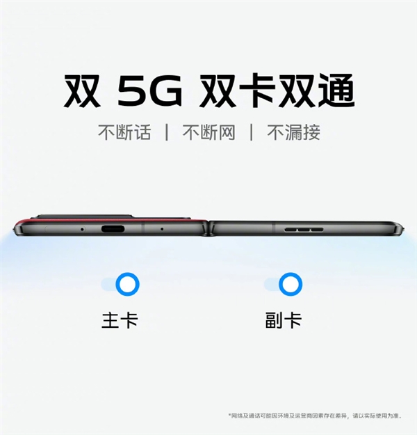 折叠屏手机5G网络首次满血 vivo X Fold+实现双卡双通