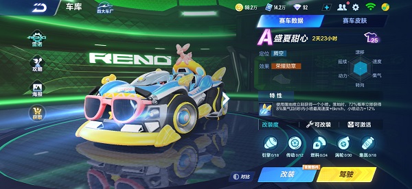 QQ飞车手游A车盛夏甜心怎么样-QQ飞车手游A车盛夏甜心介绍