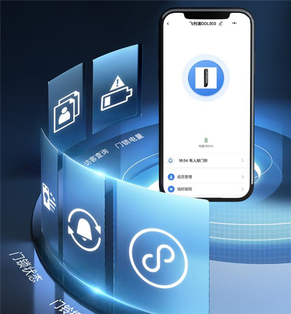 飞利浦DDL303VP智能锁曝光！官方：8大解锁方式，室内高清彩屏