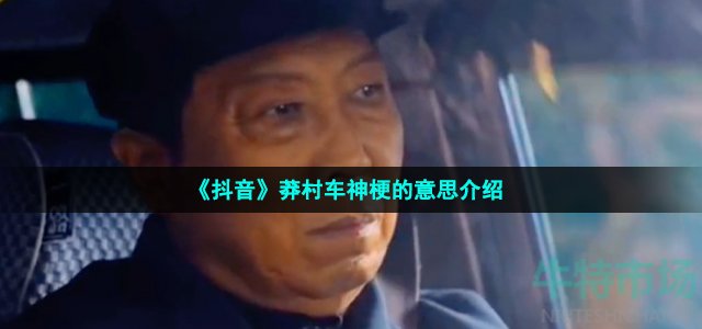 《抖音》莽村车神梗的意思介绍