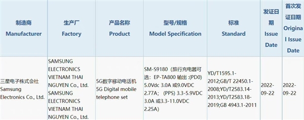 三星S23系列成第一款入网的骁龙8 Gen2旗舰：但无缘骁龙8系首发