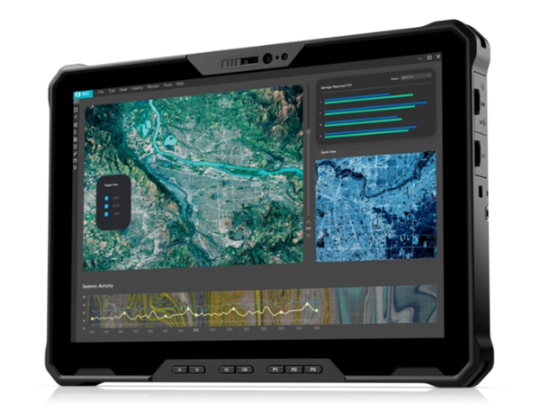 戴尔三防平板电脑发布：8代酷睿变12代、双热插拔电池