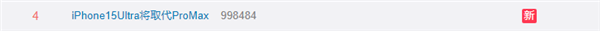 iPhone 15 Ultra将取代Pro Max引热议 被吐槽命名像安卓