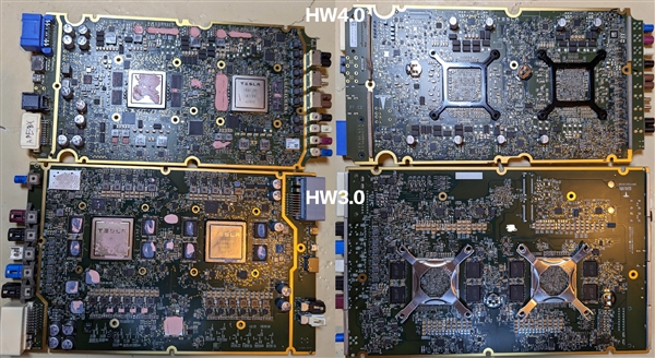 比人类靠谱500% 特斯拉HW4.0电脑板曝光：雷达回来了