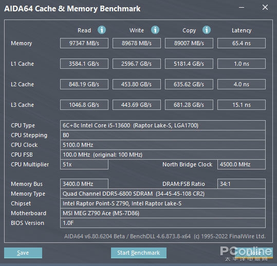 激发DDR5内存潜能！芝奇DDR5-6800幻锋戟RGB内存上手