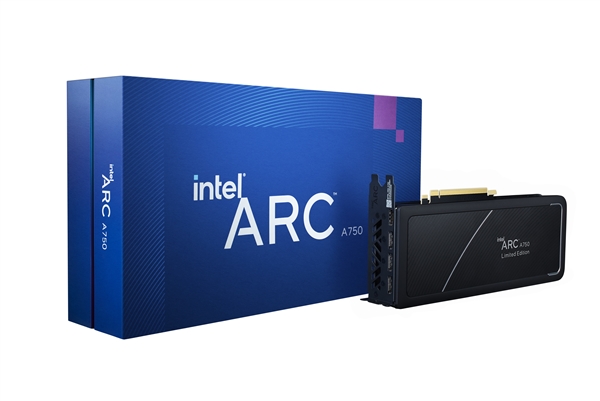 Intel Arc A770/A750官方图赏：金闪闪的中国独享设计