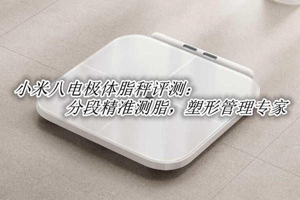 小米八电极体脂秤评测：分段精准测脂，塑形管理专家