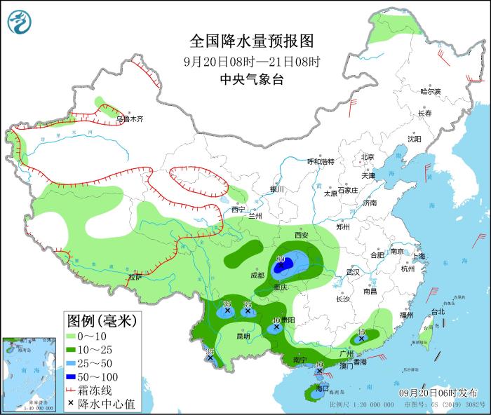 西南地区多降水天气 冷空气将影响我国北方地区