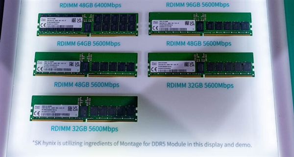 赶上硬盘了！单条256GB的DDR5-5600内存条亮相：单路服务器插满可达4TB