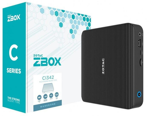 索泰推出ZBOX edge CI342迷你主机：四核奔腾无风扇设计图片