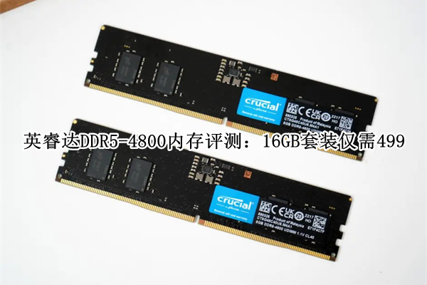 英睿达DDR5-4800内存首发测评：16GB套装仅499