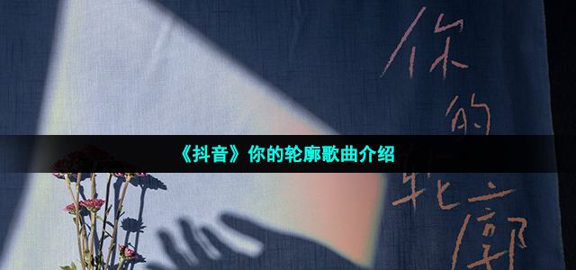 《抖音》你的轮廓歌曲介绍