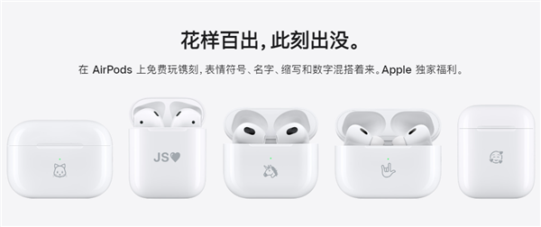 苹果细节狂魔：AirPods Pro 2镌刻定制图案后 弹窗动画也会带图