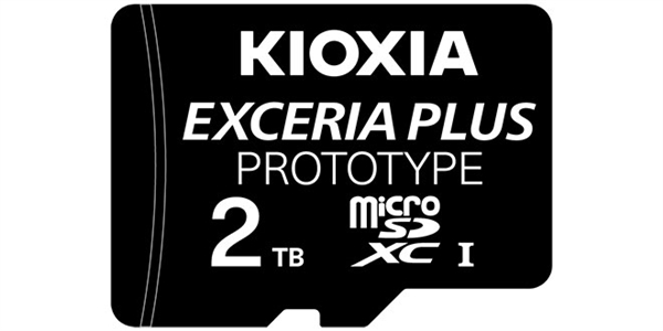 铠侠发布全球首款2TB microSDXC存储卡：最快2023年量产