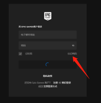 EPIC游戏平台登录按钮一直加载怎么办？EPIC游戏平台登录按钮一直加载的解决方法截图