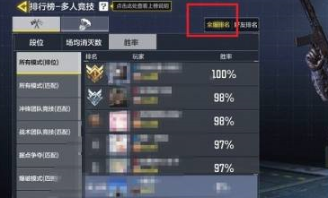 使命召唤手游电脑版怎么看排行榜？使命召唤手游电脑版看排行榜的操作方法截图
