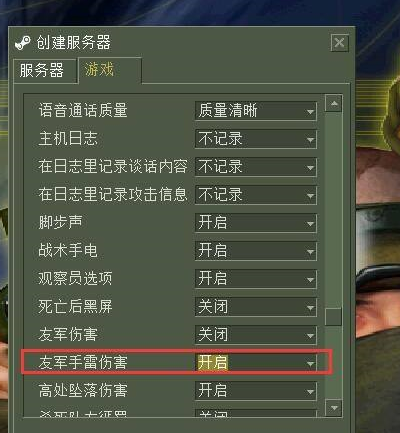 如何关闭反恐精英的友军手雷伤害？关闭反恐精英友军手雷伤害的操作步骤截图