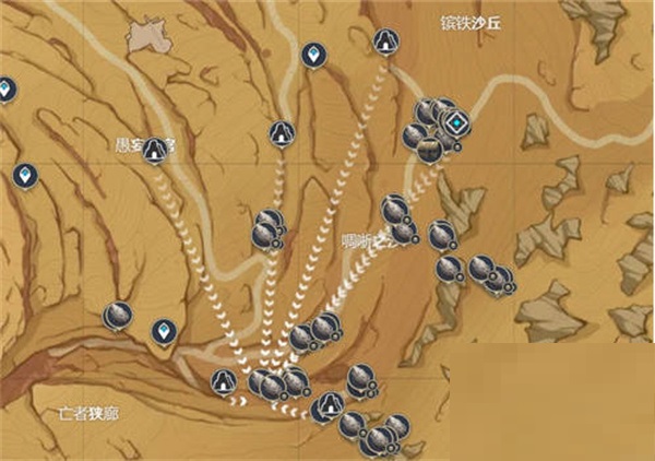 原神沙脂蛹最快收集路线是什么？原神沙脂蛹最快收集路线一览